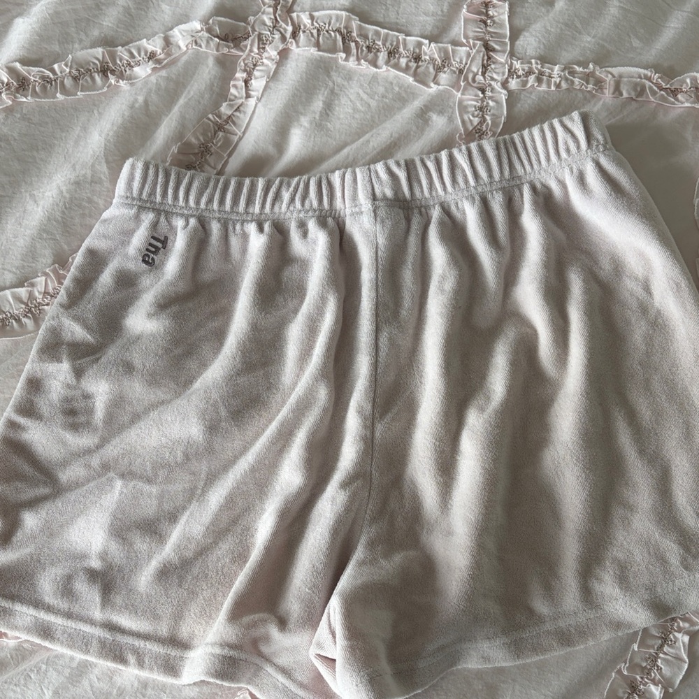 Tna terry cloth light Pink Lounge Shorts